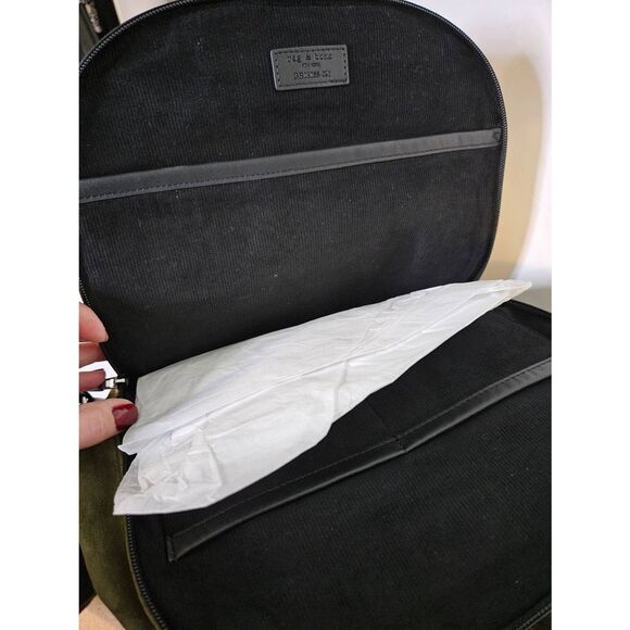 Rag & Bone olive green suede backpack. NWT. - Picture 8 of 8